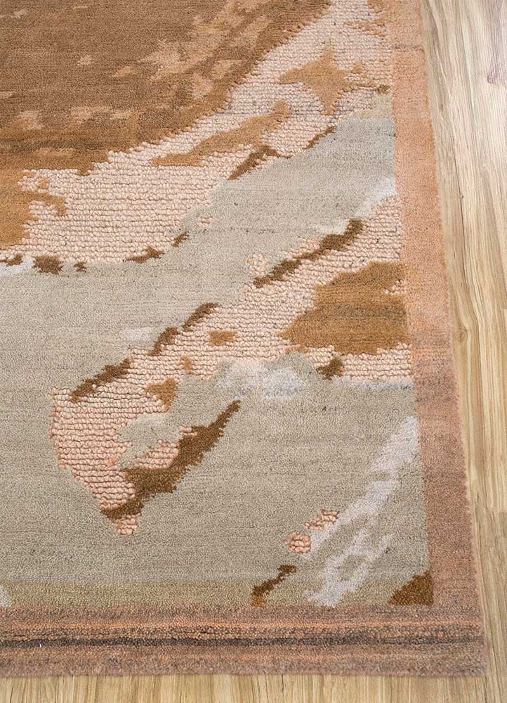 Dywan wełniany - 300 x 240 cm - kremowy