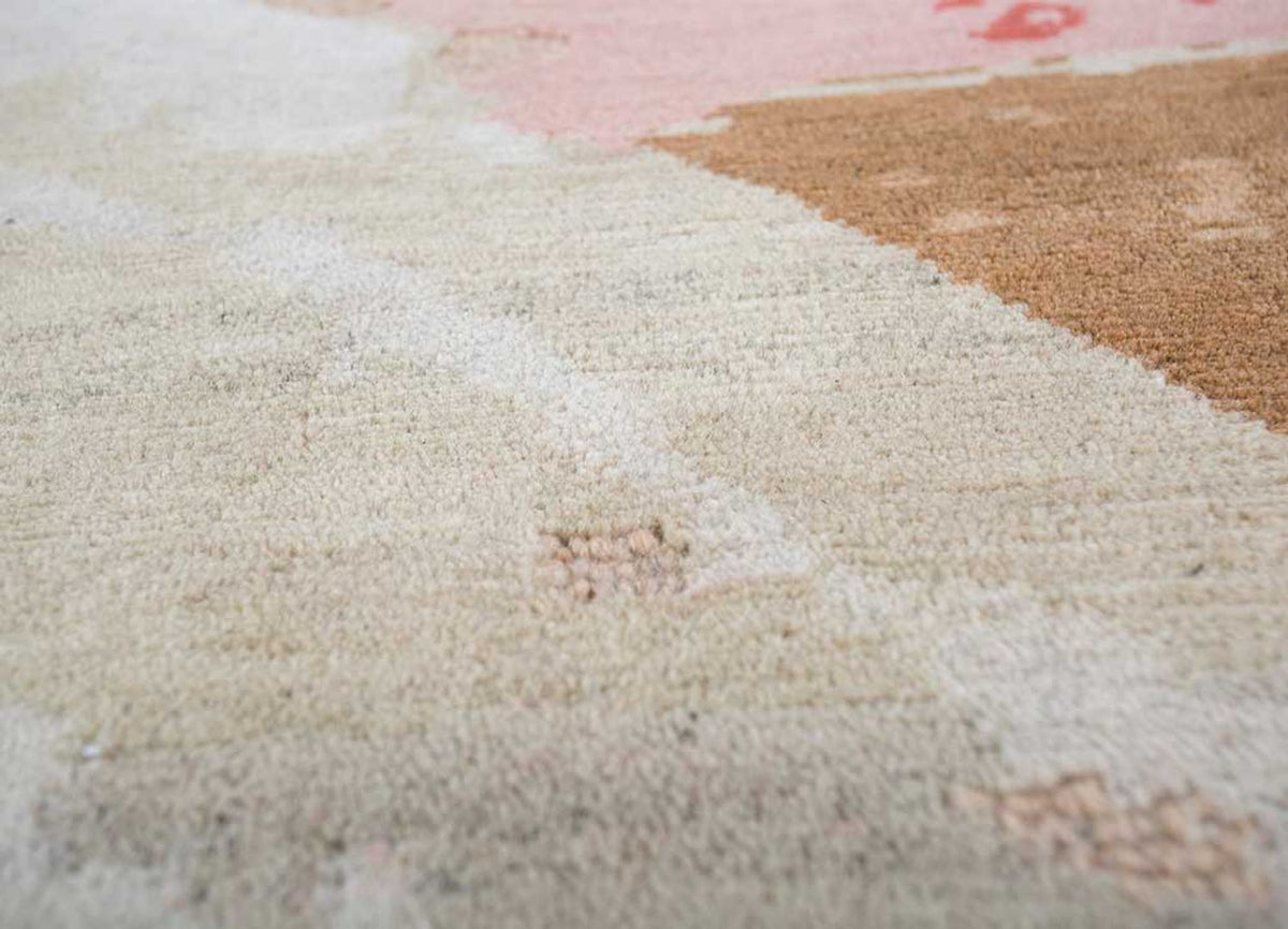 Dywan wełniany - 300 x 240 cm - kremowy