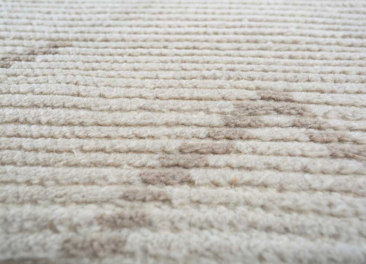 Dywan wełniany - 300 x 240 cm - kremowy