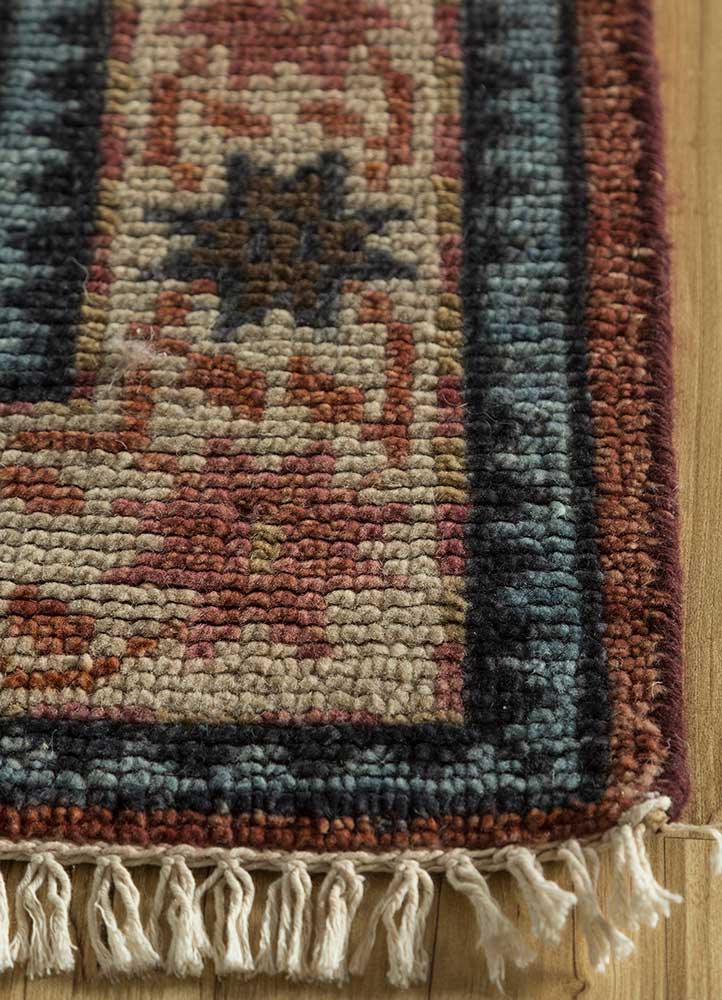 Dywan wełniany - 300 x 200 cm - pomarańczowy