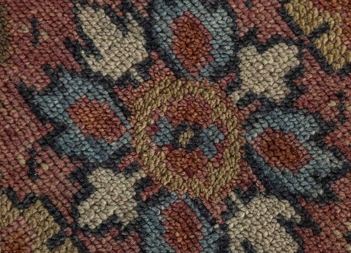 Dywan wełniany - 300 x 200 cm - pomarańczowy