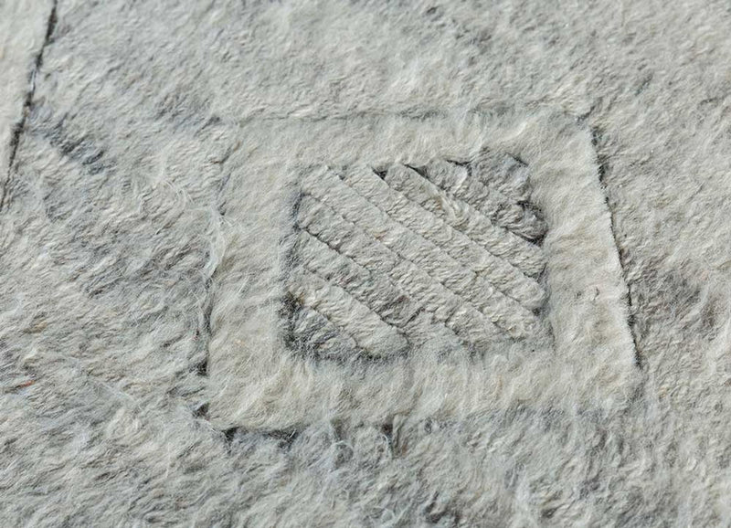 Dywan wełniany - 300 x 200 cm - kremowy