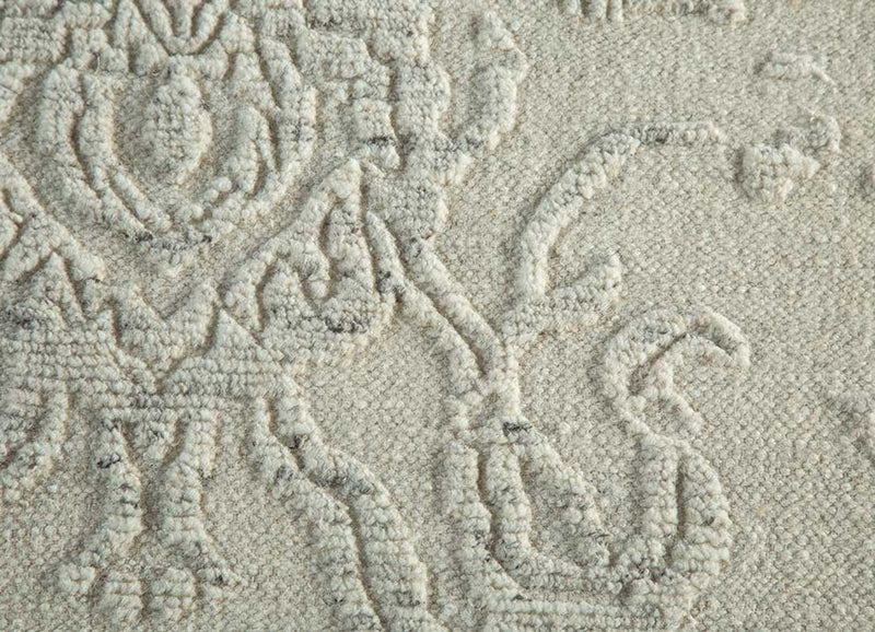 Dywan wełniany - 300 x 200 cm - kremowy