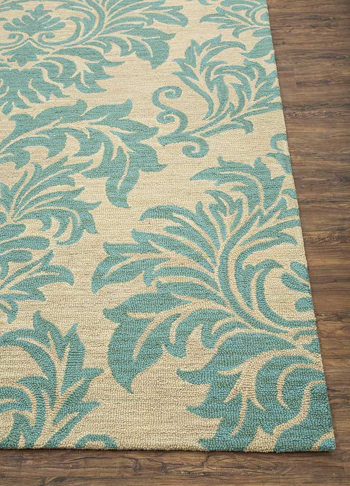 Dywan wełniany - 120 x 75 cm - wielokolorowy