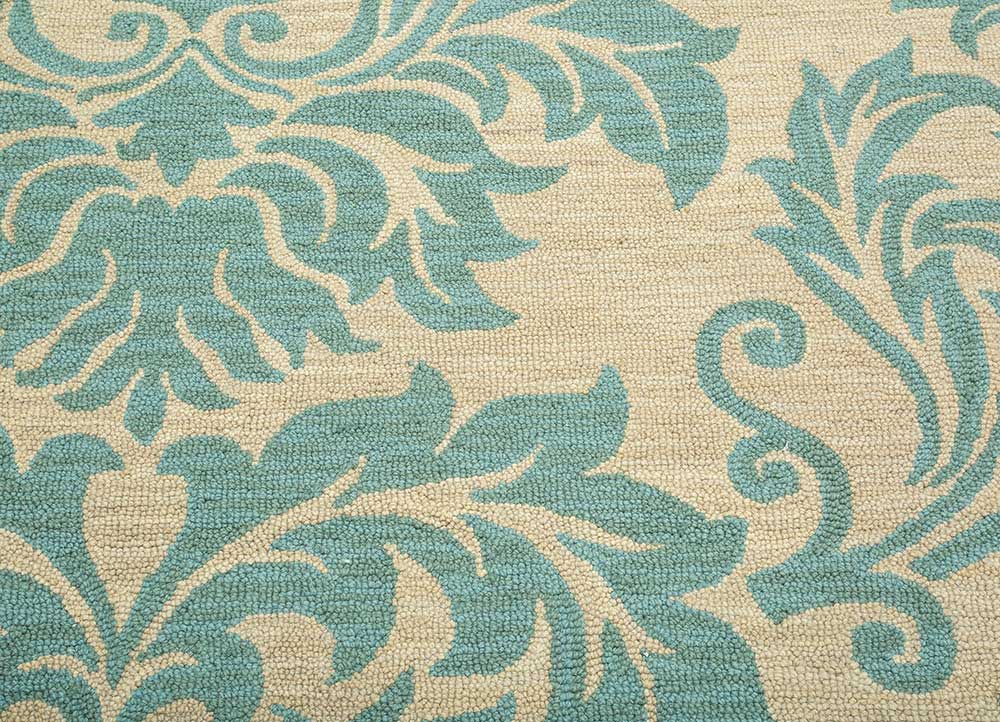 Dywan wełniany - 120 x 75 cm - wielokolorowy