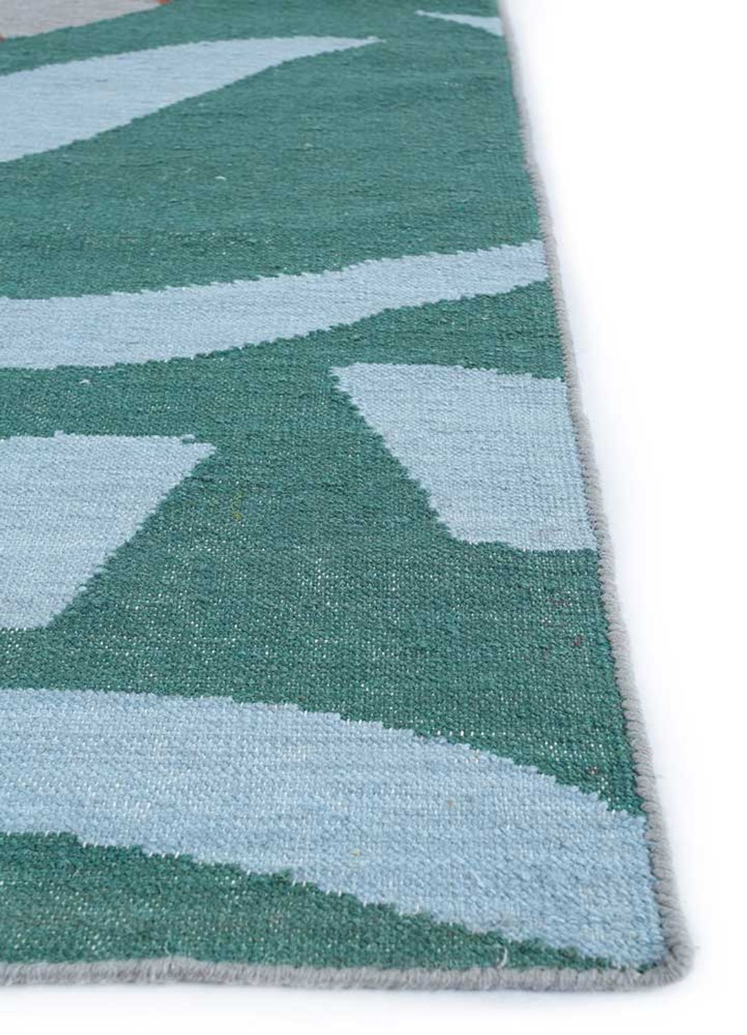 Dywan wełniany - 270 x 180 cm - wielokolorowy