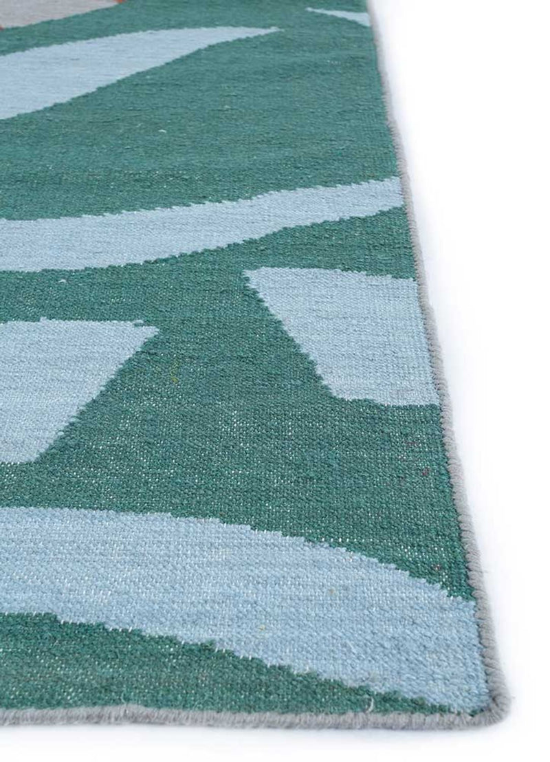 Dywan wełniany - 270 x 180 cm - wielokolorowy