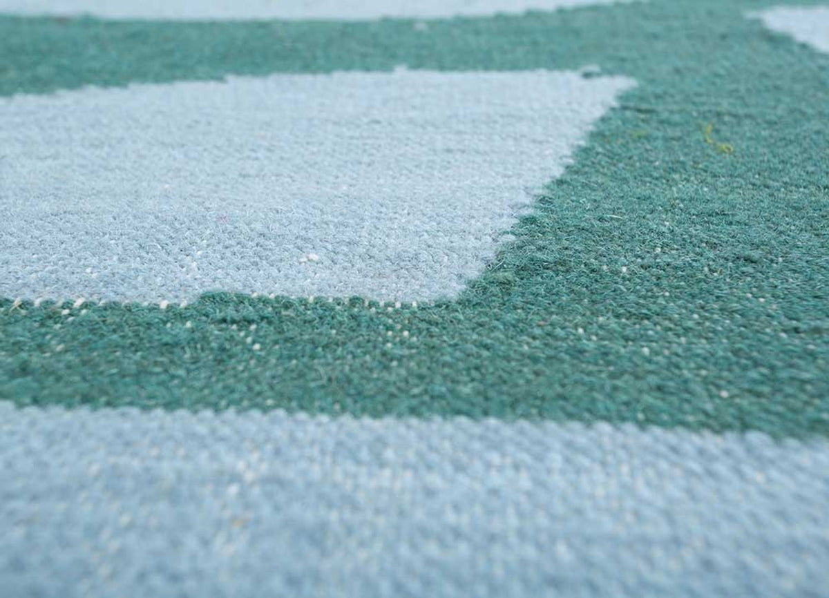 Dywan wełniany - 270 x 180 cm - wielokolorowy