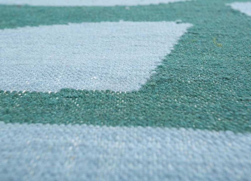 Dywan wełniany - 270 x 180 cm - wielokolorowy