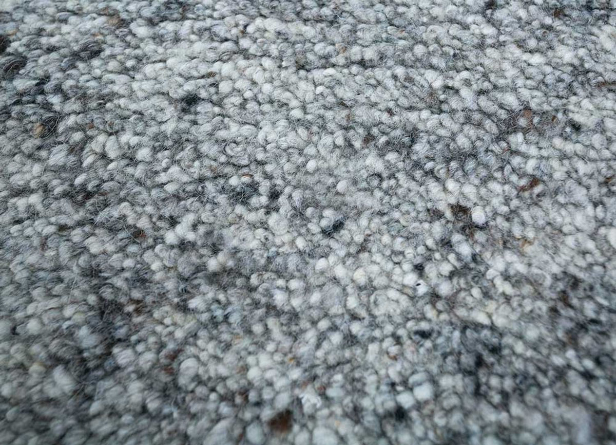Dywan wełniany - 240 x 150 cm - jasnoszary