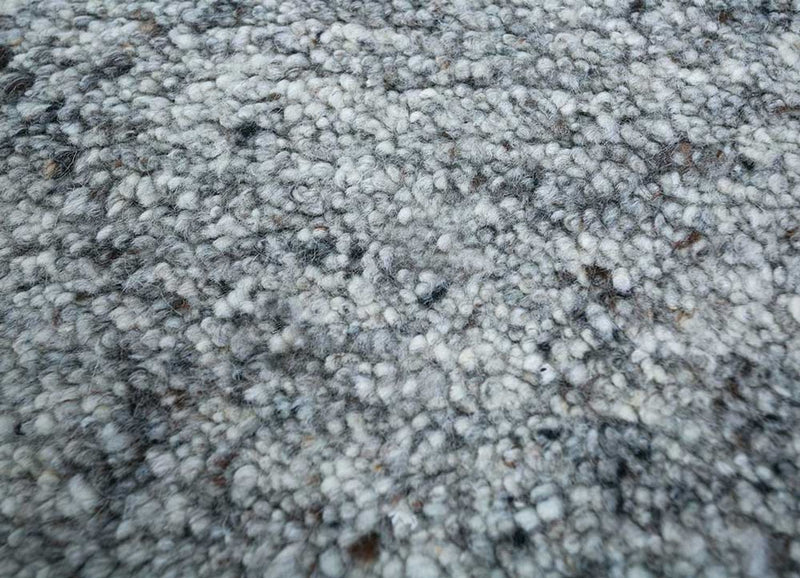 Dywan wełniany - 240 x 150 cm - jasnoszary