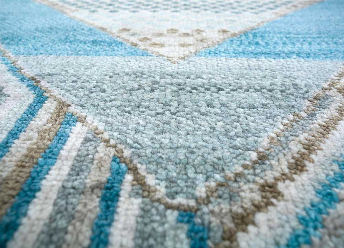 Dywan wełniany - 240 x 150 cm - wielokolorowy