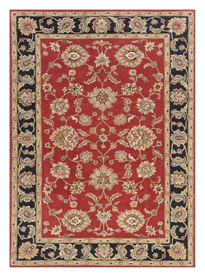 Dywan wełniany - 450 x 360 cm - pomarańczowy