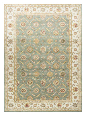 Dywan wełniany - 540 x 360 cm - limonkowa zieleń