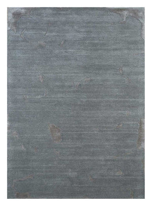 Dywan wełniany - 270 x 180 cm - szary