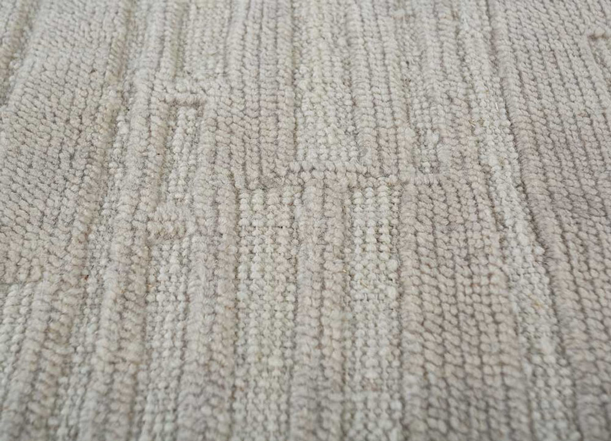 Dywan wełniany - 300 x 240 cm - szary