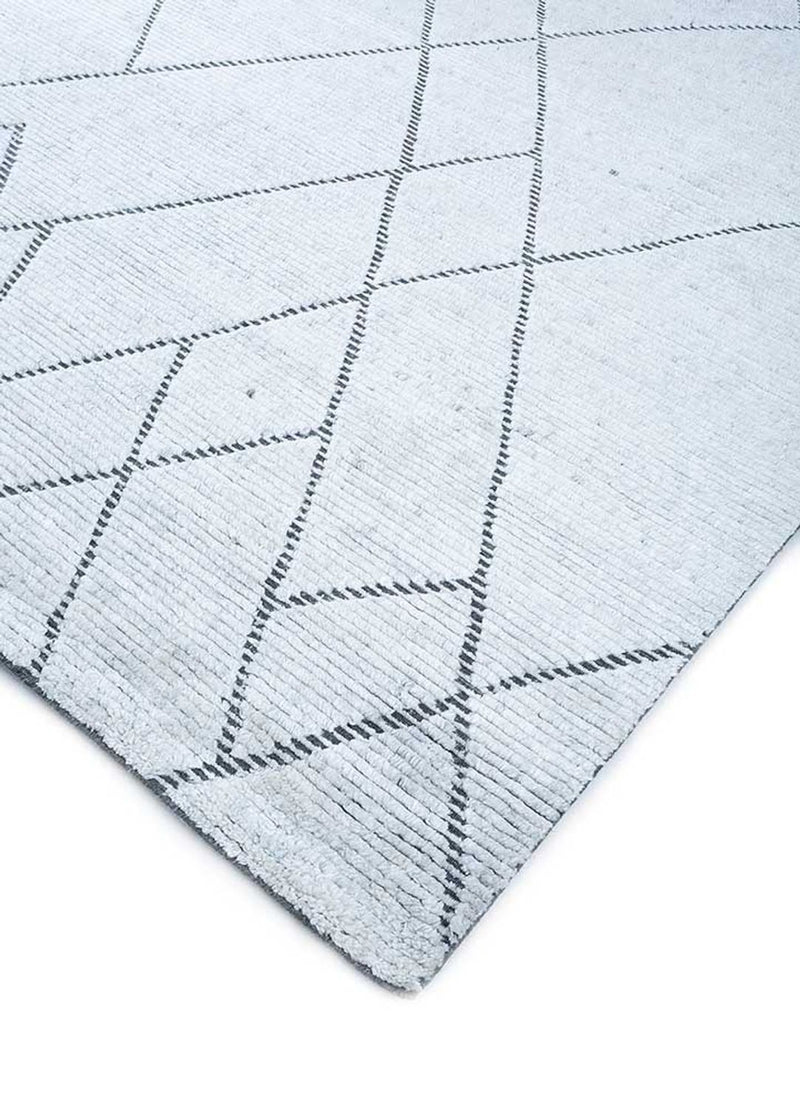 Dywan wełniany - 300 x 240 cm - kremowy