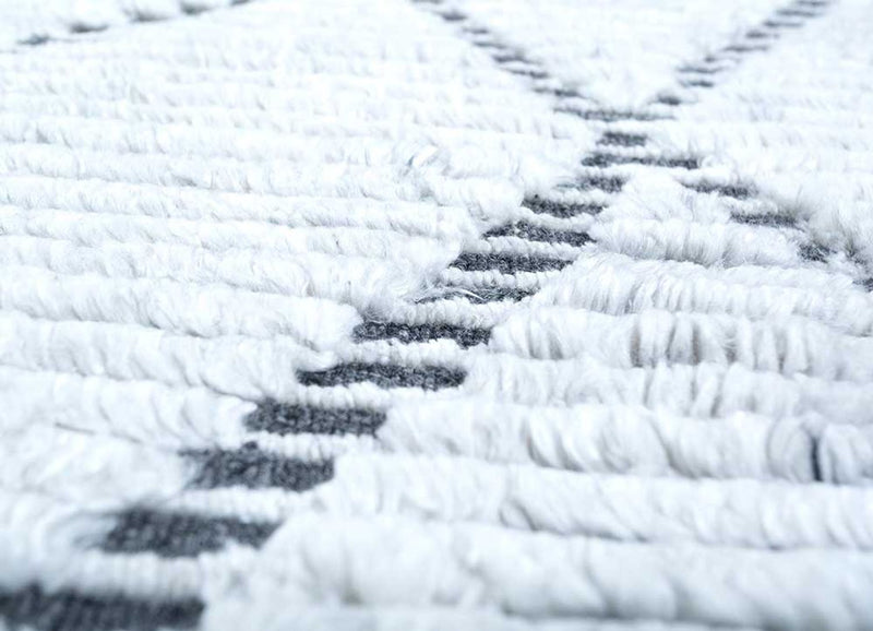 Dywan wełniany - 300 x 240 cm - kremowy