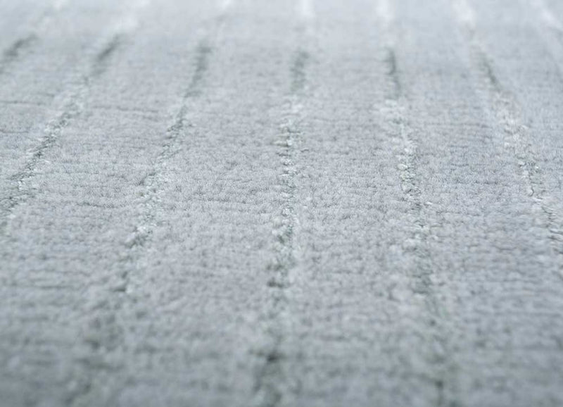 Dywan wełniany - 300 x 240 cm - szary