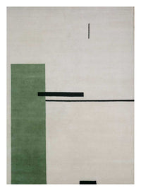 Dywan wełniany - 270 x 180 cm - jasnoszary