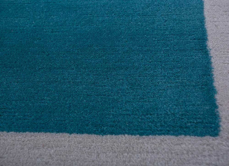 Dywan wełniany - 270 x 180 cm - ciemnoszary