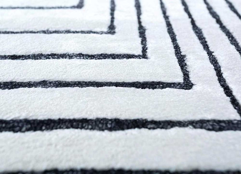 Dywan wiskozowy - 420 x 300 cm - kremowy