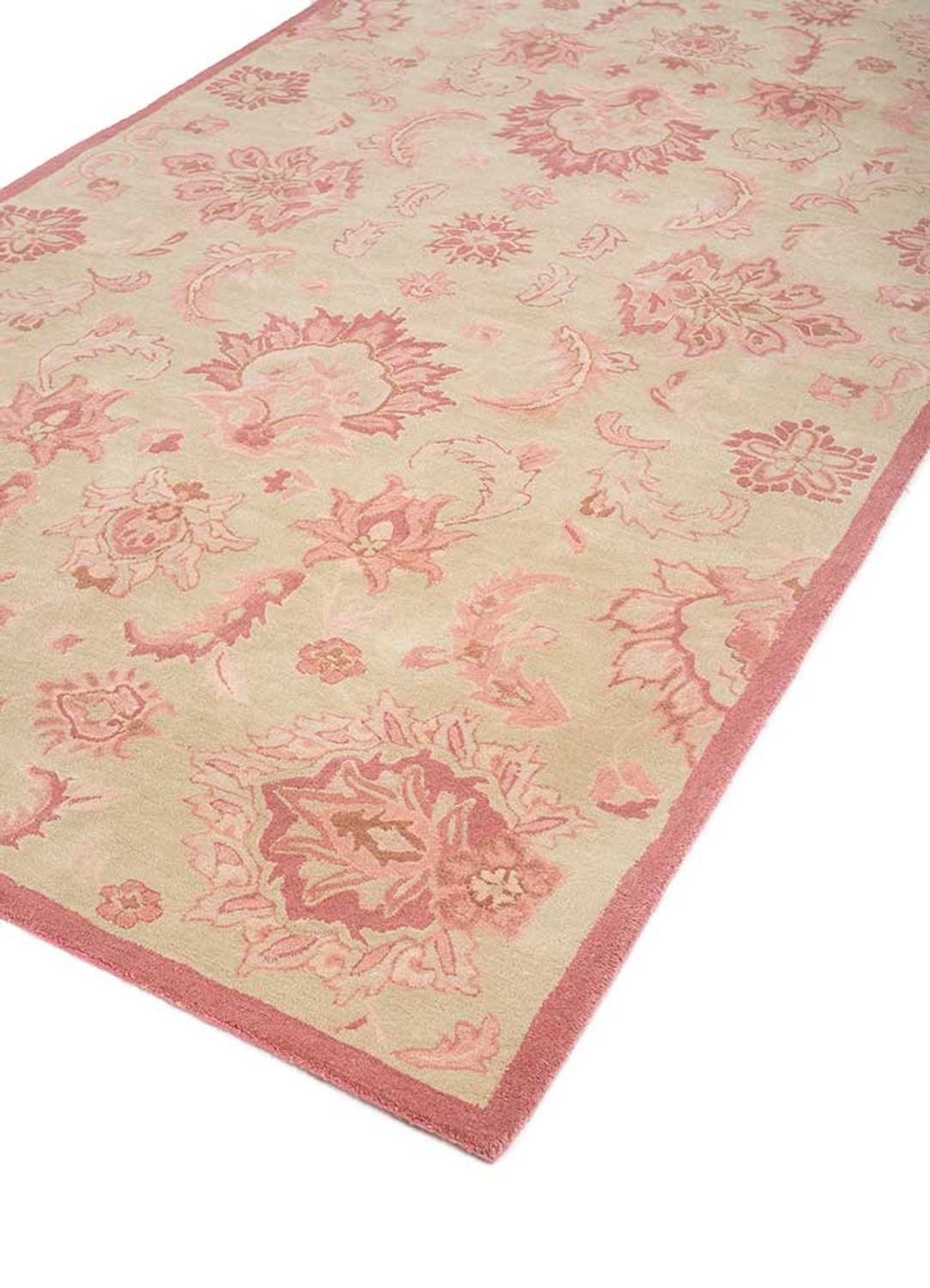 Dywan wełniany - 295 x 170 cm - złoto