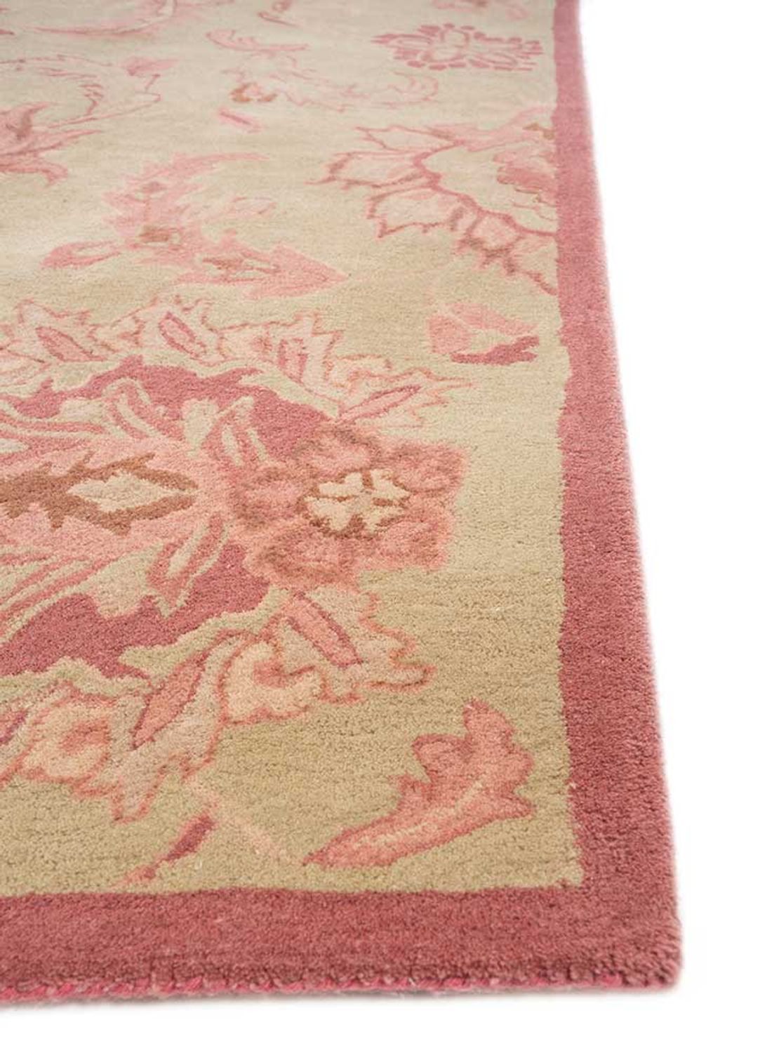 Dywan wełniany - 295 x 170 cm - złoto