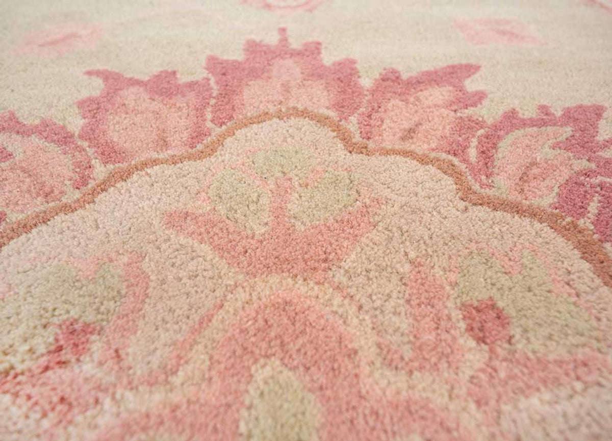 Dywan wełniany - 295 x 170 cm - złoto