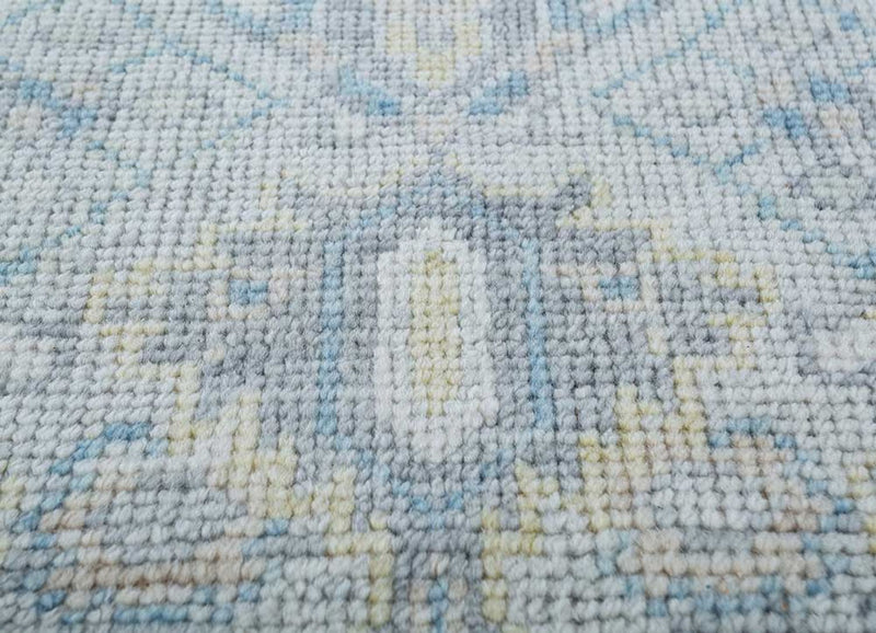 Dywan wełniany - 270 x 180 cm - jasnoniebieski