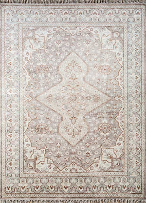 Dywan wełniany - 300 x 240 cm - pomarańczowy