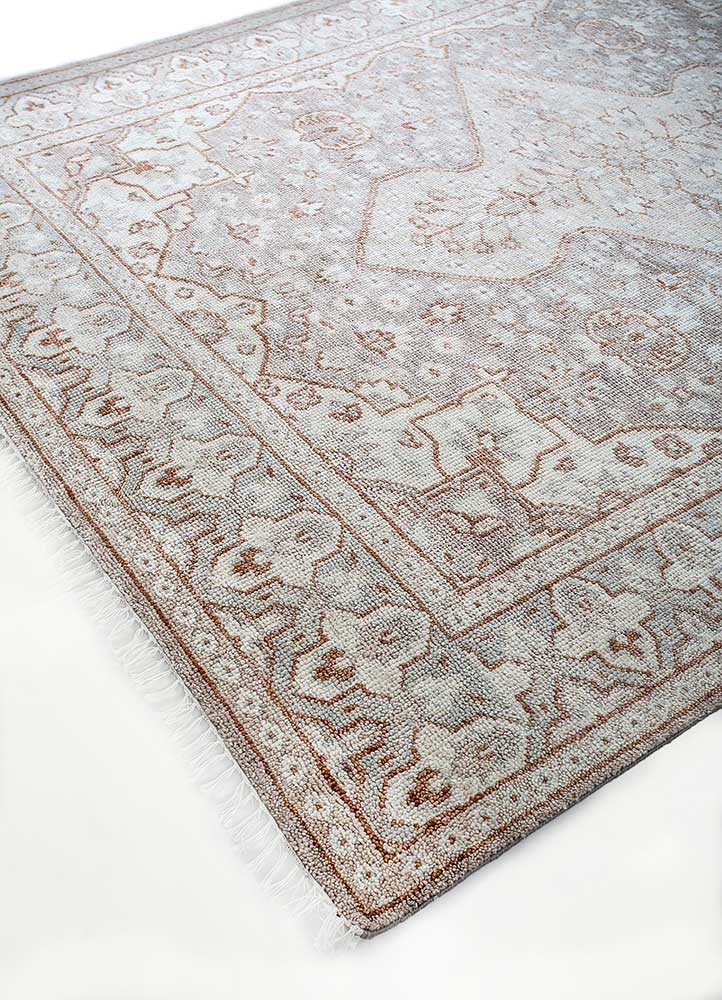 Dywan wełniany - 300 x 240 cm - pomarańczowy