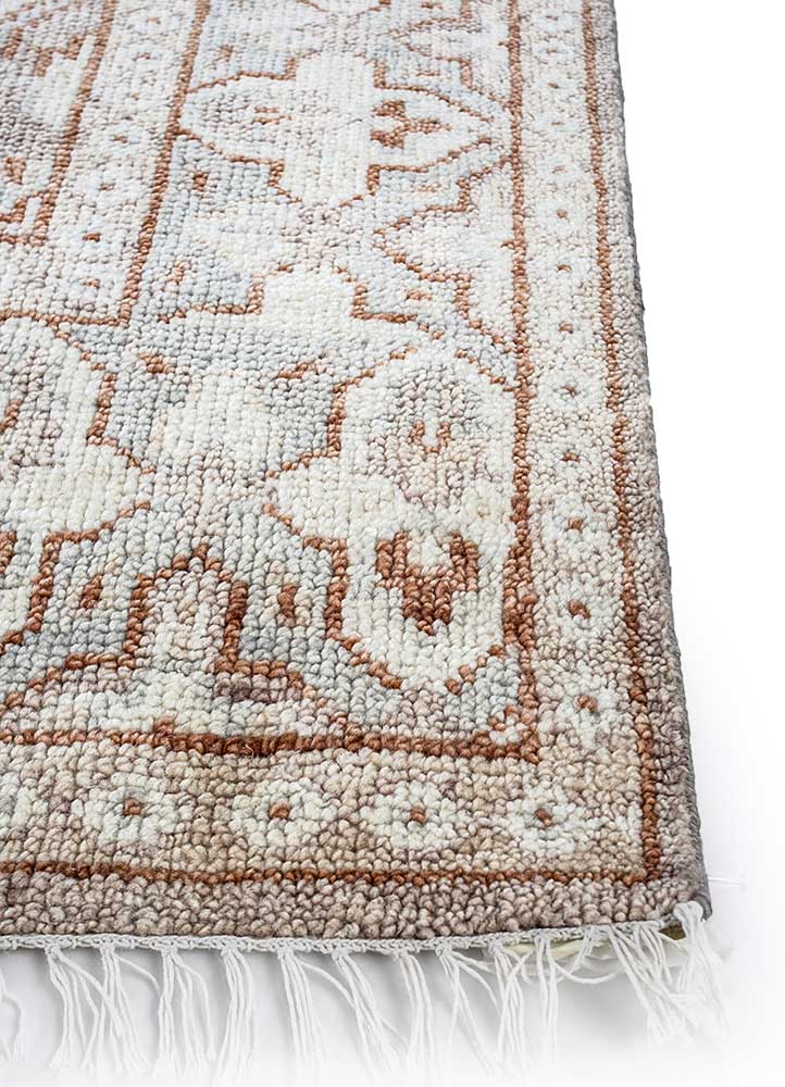 Dywan wełniany - 300 x 240 cm - pomarańczowy