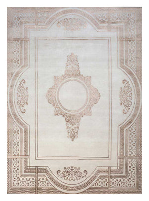 Dywan wełniany - 270 x 180 cm - jasnoszary