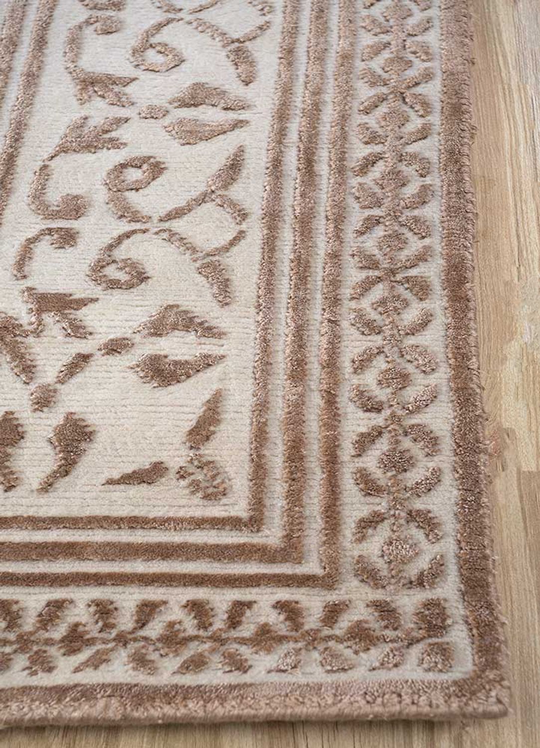 Dywan wełniany - 270 x 180 cm - jasnoszary