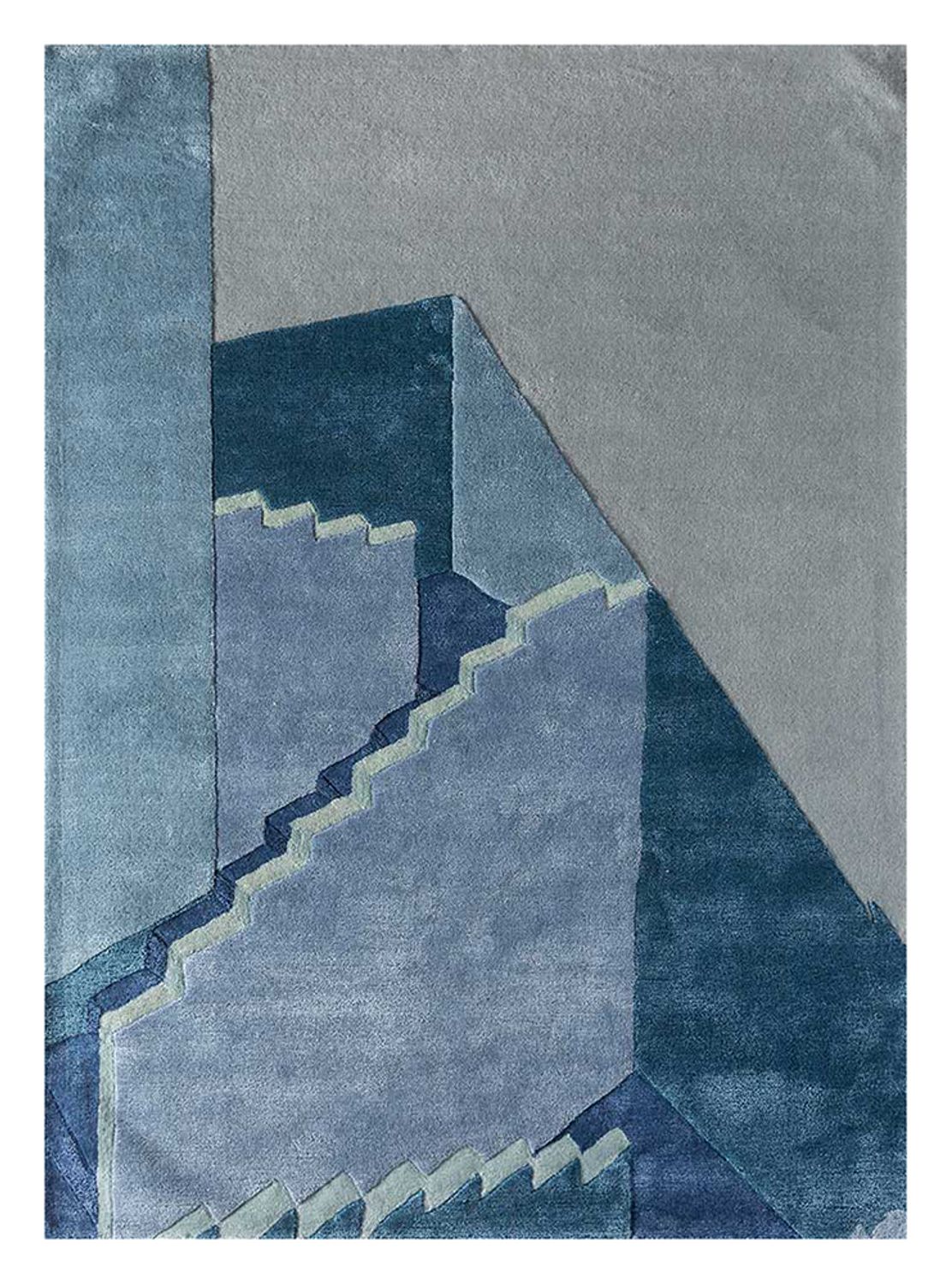 Dywan wełniany - 240 x 150 cm - wielokolorowy