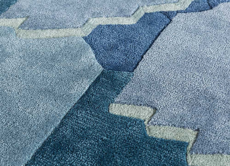 Dywan wełniany - 240 x 150 cm - wielokolorowy