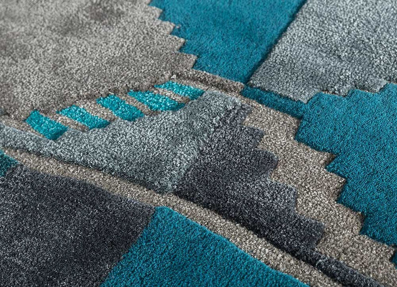 Dywan wełniany - 240 x 150 cm - wielokolorowy