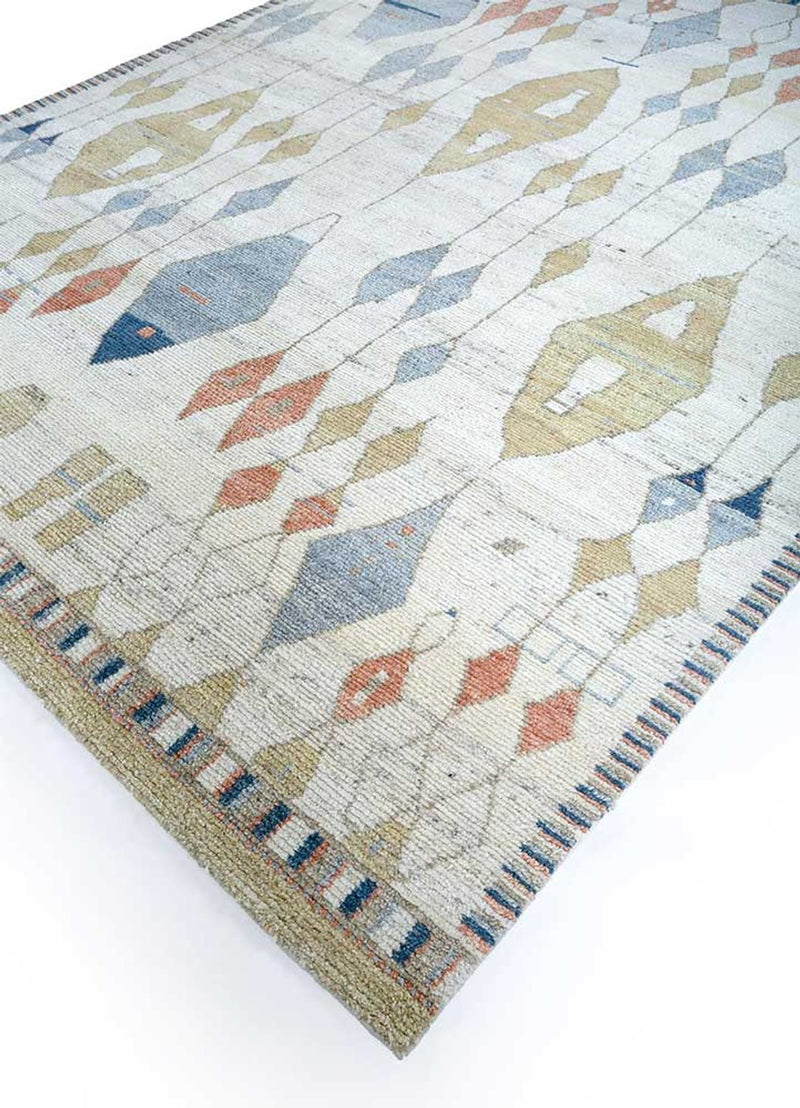 Dywan wełniany - 240 x 150 cm - wielokolorowy