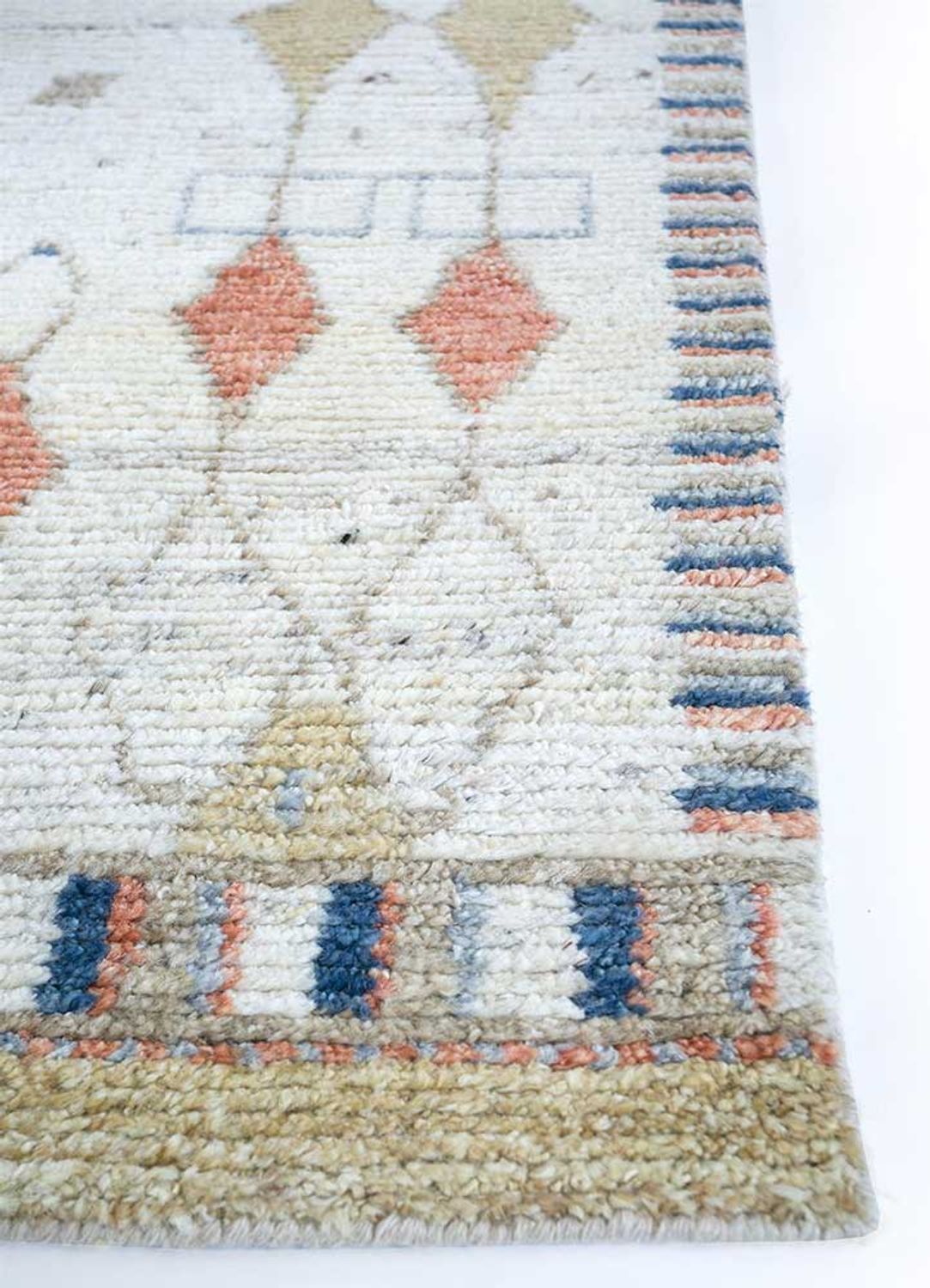 Dywan wełniany - 240 x 150 cm - wielokolorowy