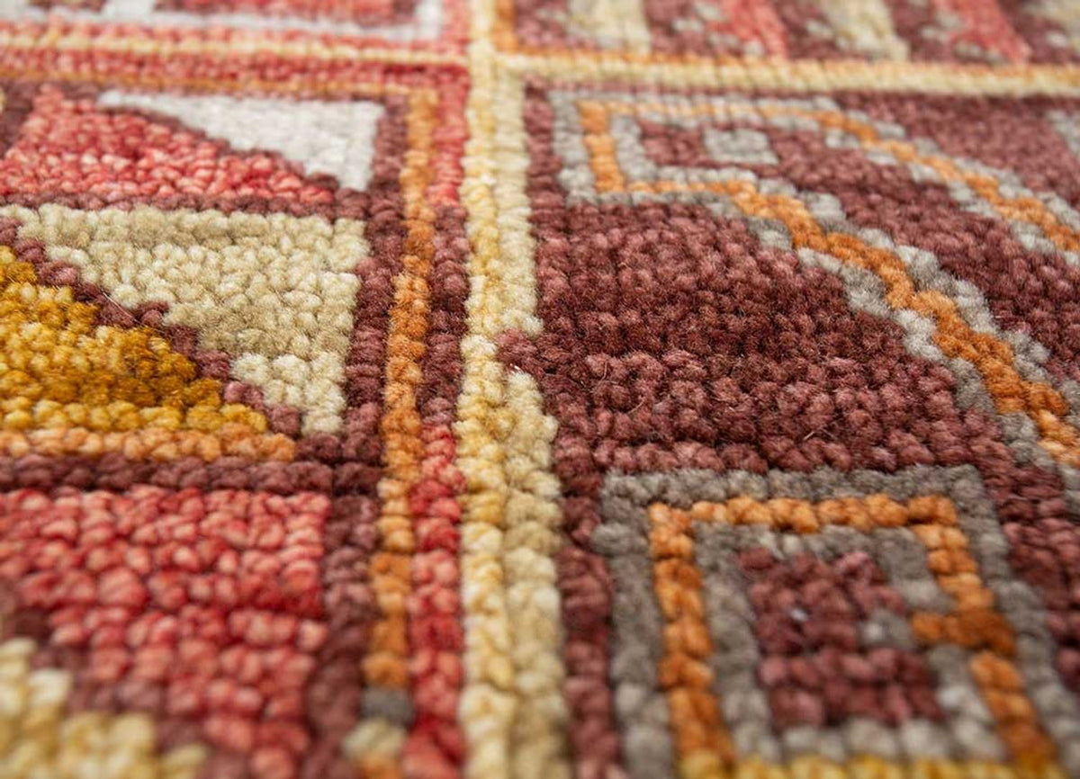 Dywan wełniany - 270 x 180 cm - wielokolorowy