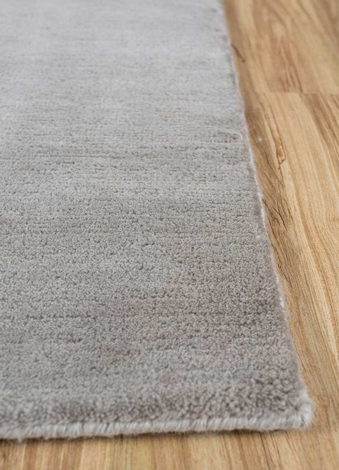 Dywan wełniany - 360 x 270 cm - szary