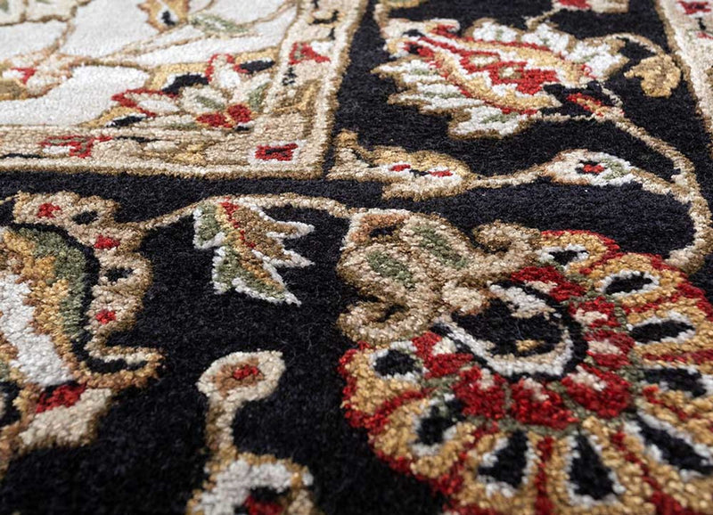 Dywan wełniany - 270 x 180 cm - kremowy