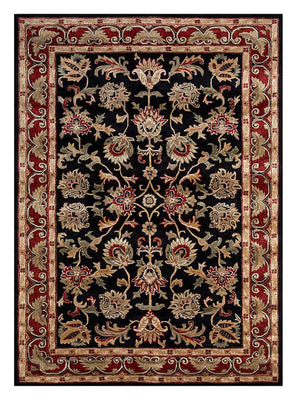 Dywan wełniany - 270 x 180 cm - ciemnoniebieski