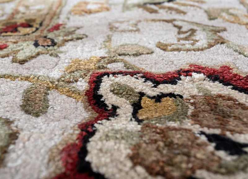 Dywan wełniany - 300 x 240 cm - ciemnoniebieski