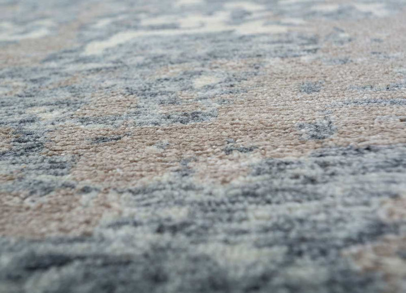 Dywan wełniany - 300 x 240 cm - szary