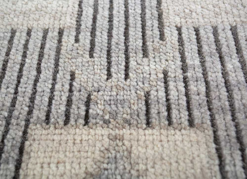 Dywan wełniany - 300 x 240 cm - jasnoszary