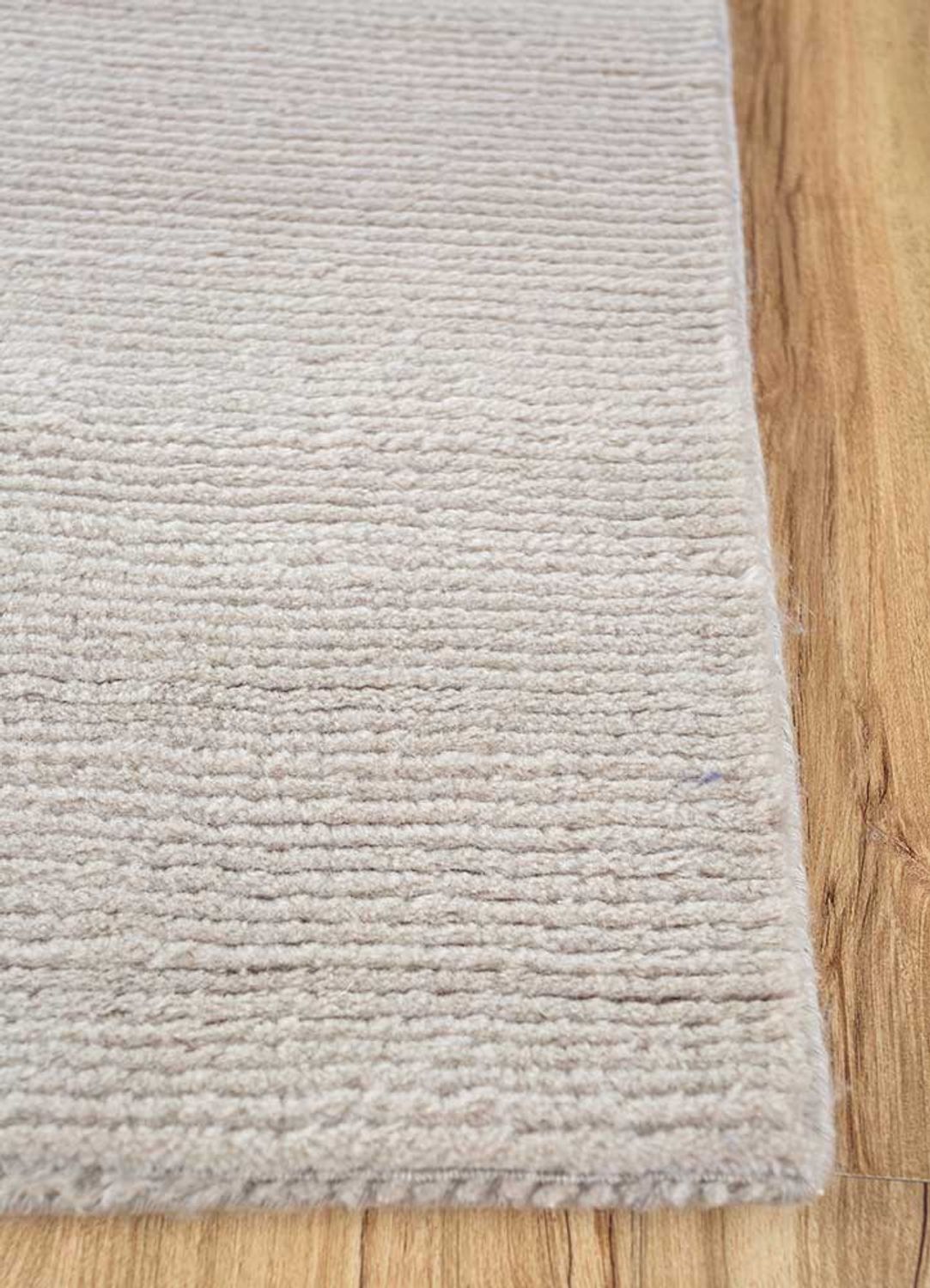 Dywan wełniany - 270 x 180 cm - jasnoszary