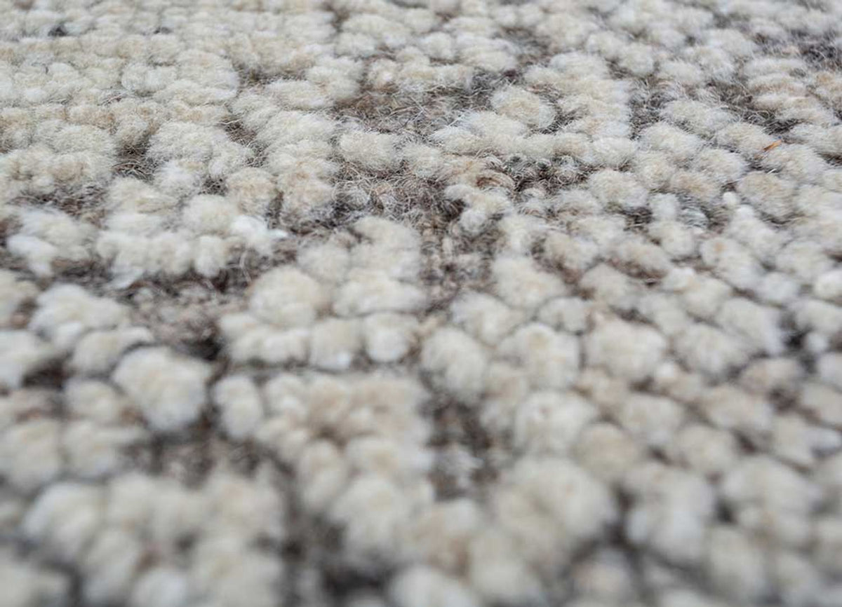 Dywan wełniany - 300 x 240 cm - jasnoszary