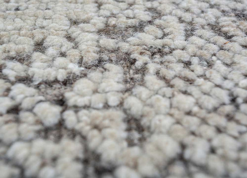 Dywan wełniany - 300 x 240 cm - jasnoszary